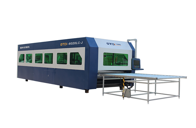 6163银河数控6020卷料激光切割机可搭配生产线